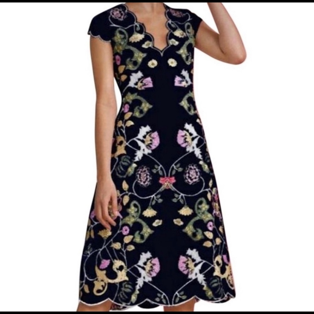 Foxiedox embroidered dress